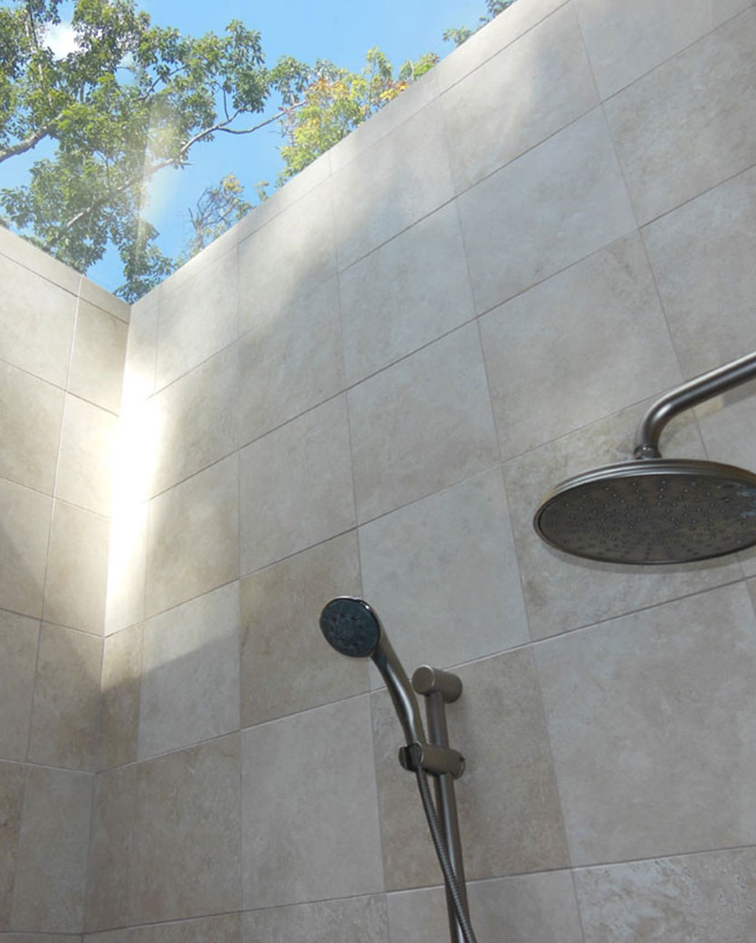 Danell Road Shower with Skylight