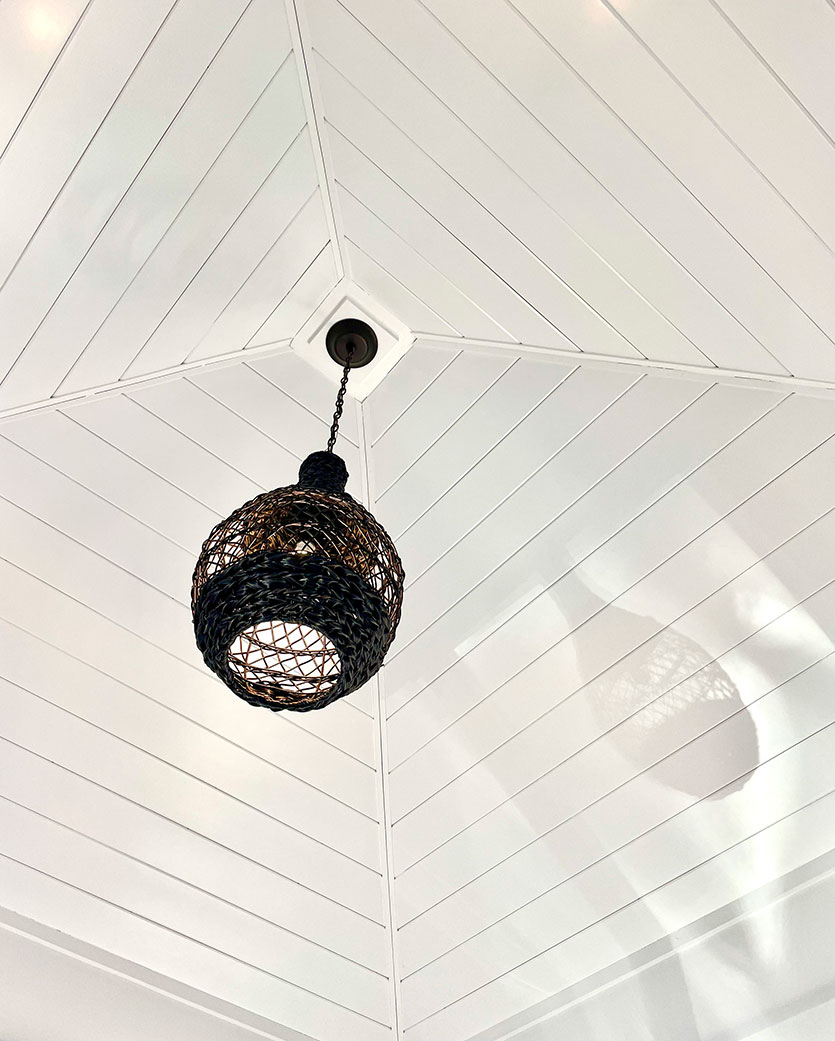 Henlopen Avenue Gazebo Ceiling Lighting